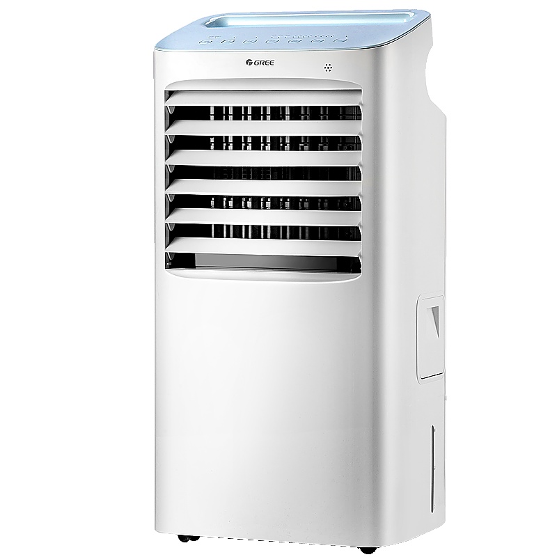 格力(GREE)冷风扇KS-10X63D双冰晶降温 10L大水箱 15小时定时预约 负离子调节 遥控版空调扇
