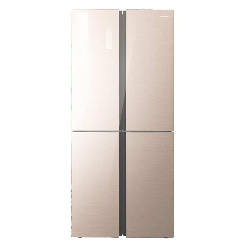 海信冰箱BCD-398WTDGVBP 十字多门冰箱 风冷变频 维也纳金色面板