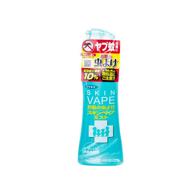 Fumakilla Skin Vape 未来绿色驱蚊喷雾 200ml 有香味 驱蚊用品 宝宝驱蚊喷雾 日本原装进口