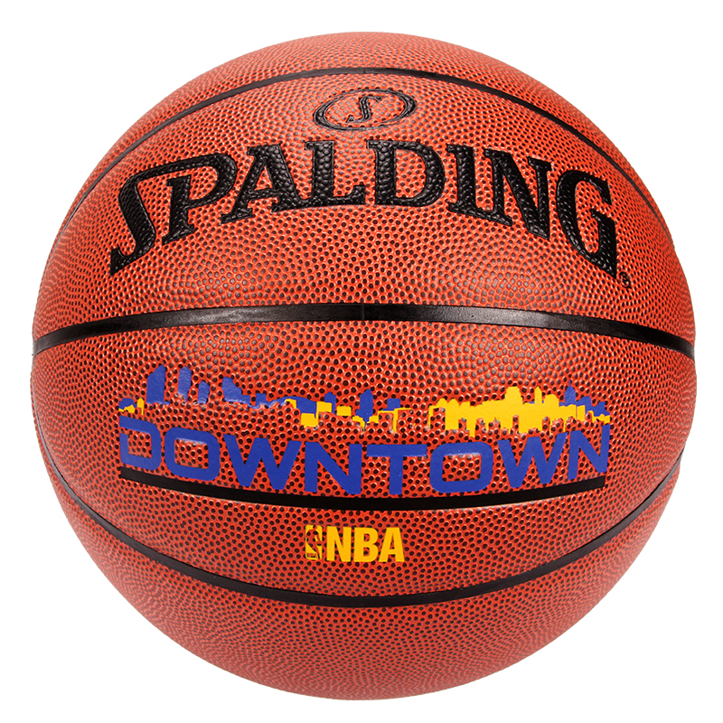 斯伯丁SPALDING篮球74-630Y通用篮球 市中心涂鸦 PU材质 室内外通用