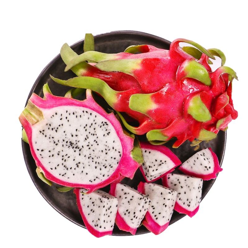 展卉 越南进口白心火龙果 3个装 单果约375~500g 新鲜水果