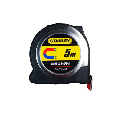 工具库 史丹利Stanley 防滑磁性尺钩公制卷尺3m 35-354-23