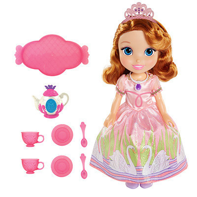 jakks 迪斯尼女孩玩具 12 小公主苏菲亚娃娃