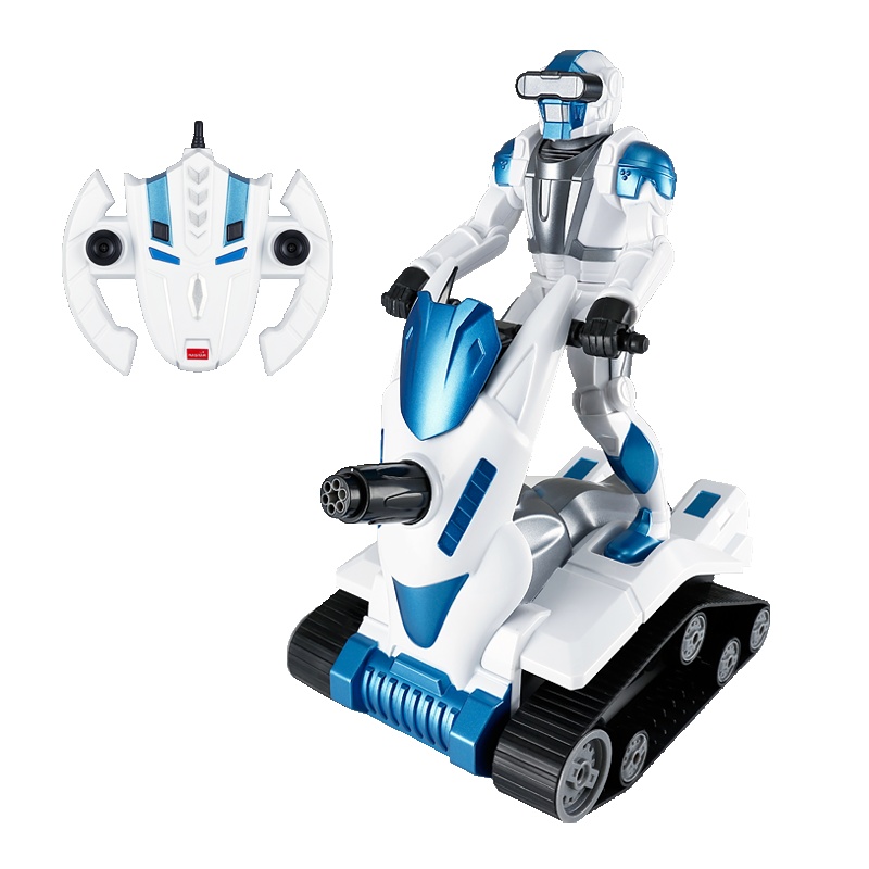 星辉(Rastar)智能遥控机器人未来战士太空2号77640星河白 儿童送礼玩具