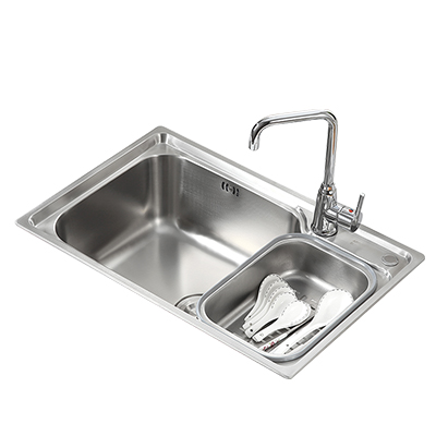 ARROW箭牌卫浴单槽厨用洗碗槽多功能不锈钢龙头水槽AE55312系列