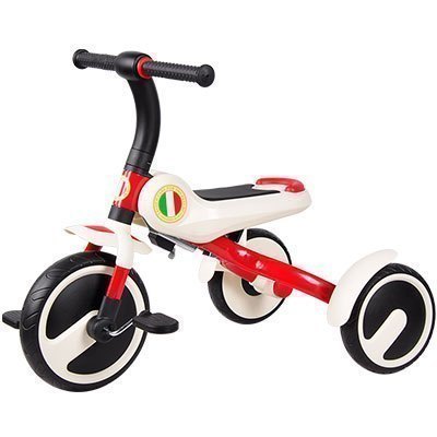 lecoco乐卡贝克B200儿童三轮车2-3-5-6岁宝宝可折叠幼儿脚踏车便携自行车
