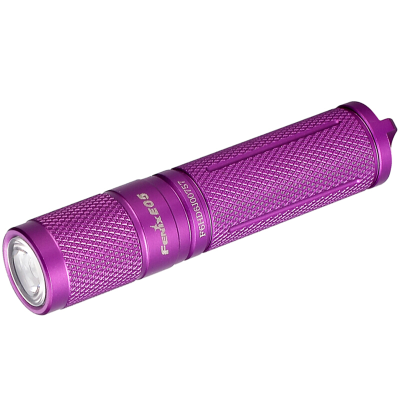 Fenix 菲尼克斯 E05 2014紫色迷你LED小手电筒85流明