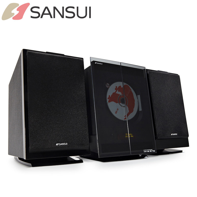 山水(SANSUI)MC-291 CD机DVD机组合迷你HIFI台式桌面音响音箱