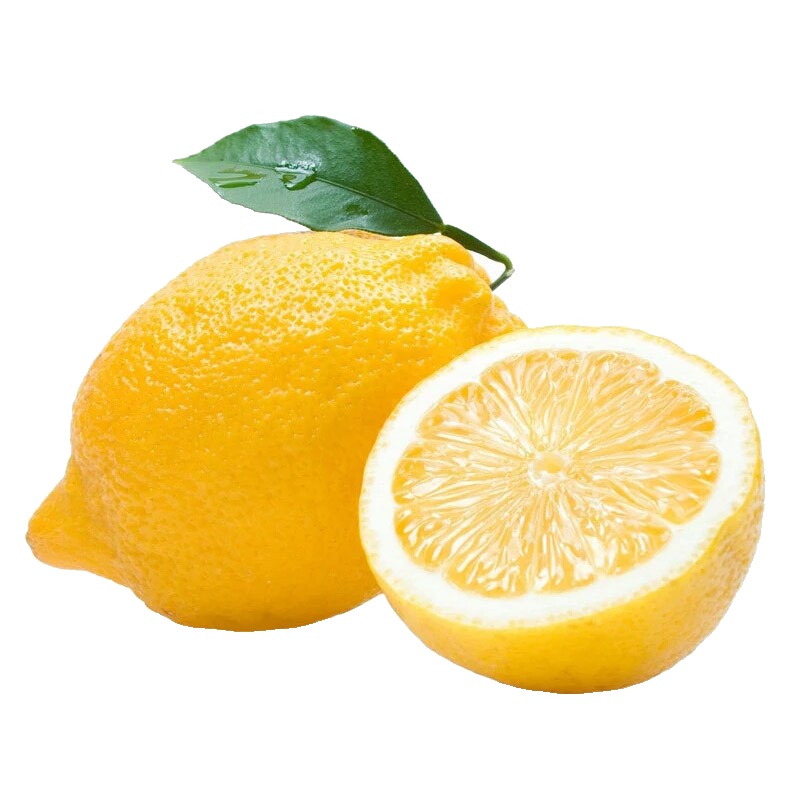 展卉 四川安岳柠檬 8个装 简装 单果重量约75-110g 冷藏国产柑橘类 新鲜水果