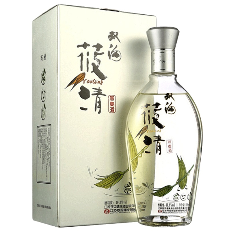 双沟 莜清(燕麦酒) 40.8度 500ml 单瓶装浓香型白酒