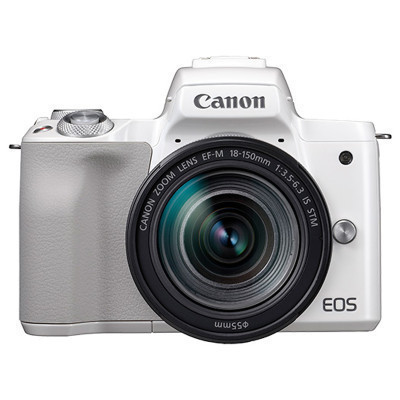 佳能(Canon) EOS M50白 (18-150mm) 数码微单 单镜头套装 约2410万像素