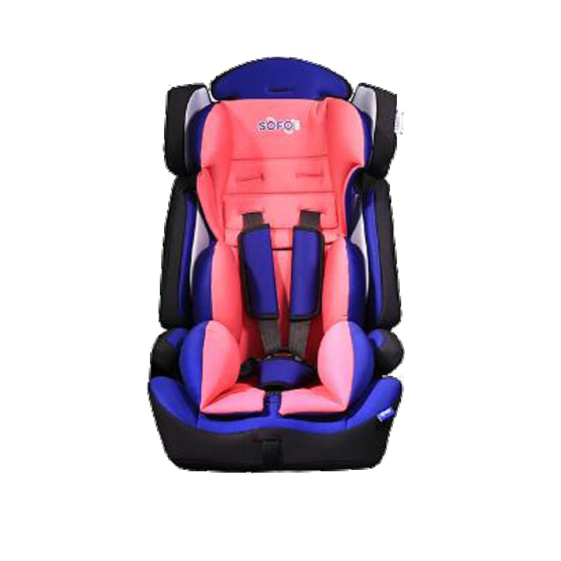 [汽车用品]索弗(SOFO)汽车儿童安全座椅婴儿宝宝汽车用车载坐椅9个月-12岁SF501 蓝色1