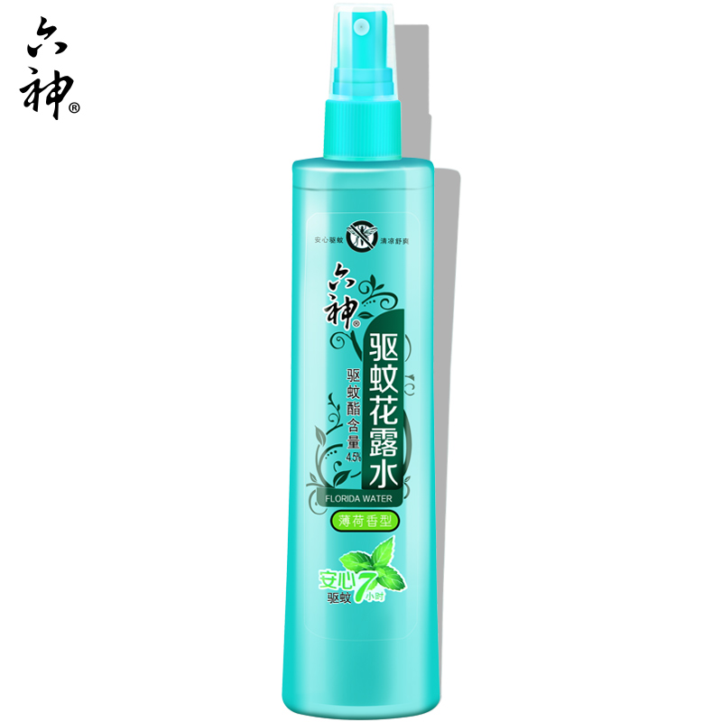 六神 喷雾 驱蚊 花露水(薄荷香型)180ml(单位:瓶)