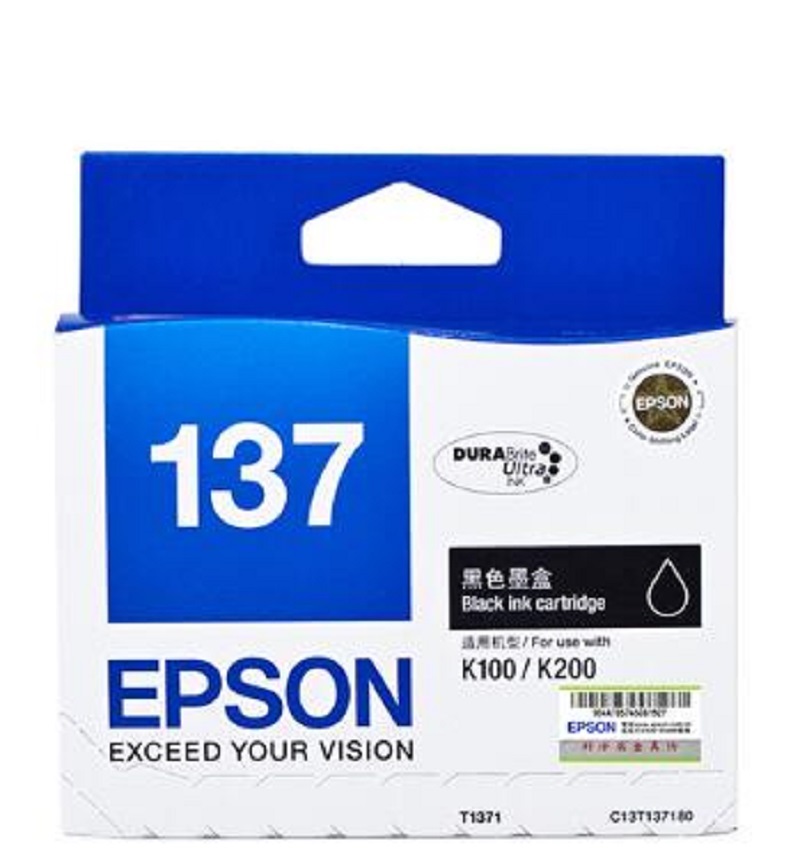 爱普生(EPSON) T1371 黑色墨盒