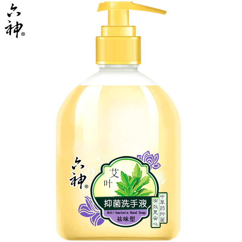 六神 艾叶抑菌 洗手液(祛味型)500ml(单位:瓶)