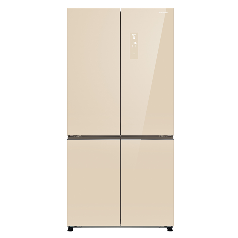 松下(Panasonic)大型十字门冰箱 NR-W621CG-XN 无边框平面玻璃门设计 大容量 宽幅变温室 能效1级
