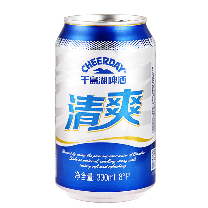 千岛湖啤酒清啤酒330ml*6罐/提