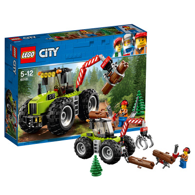 LEGO 乐高 City城市系列 林业工程车 60181 5-12岁 塑料玩具 100-200块