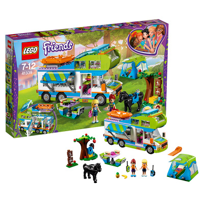 LEGO 乐高 Friends好朋友系列 米娅的野营车 LEGC41339 7-12岁 200块以上 塑料玩具