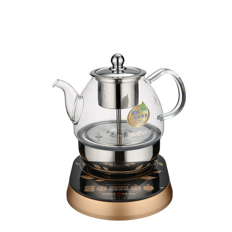 金灶(KAMJOVE)茶具 A-99全自动煮茶器电茶壶煮黑茶普洱玻璃壶咖啡机炉 透明
