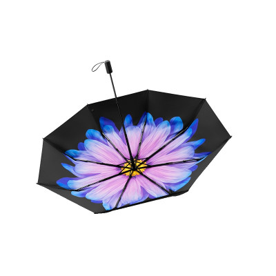 蕉下小黑伞女防紫外线防晒遮阳太阳伞晴雨伞折叠