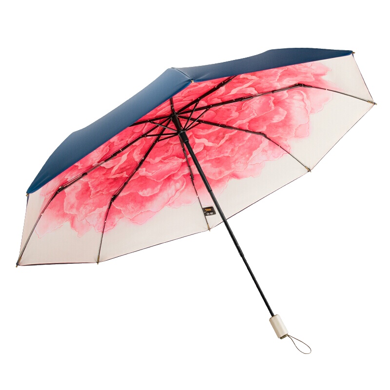 蕉下遮阳伞晴雨伞情侣雨衣焦下太阳伞迷你口袋黑胶伞