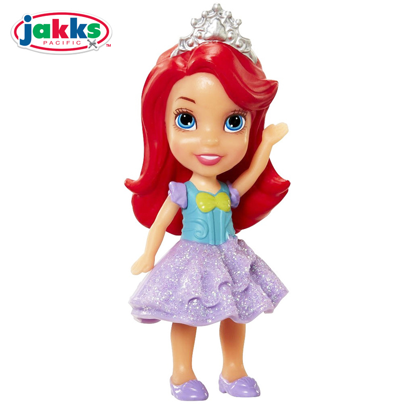 jakks 迪斯尼女孩玩具布娃娃 爱丽儿公主 小美人鱼玩偶