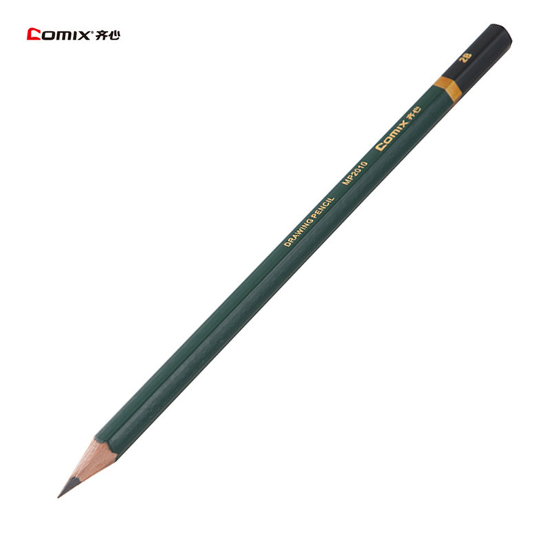 齐心(comix) MP2010 可擦铅笔 12支/盒