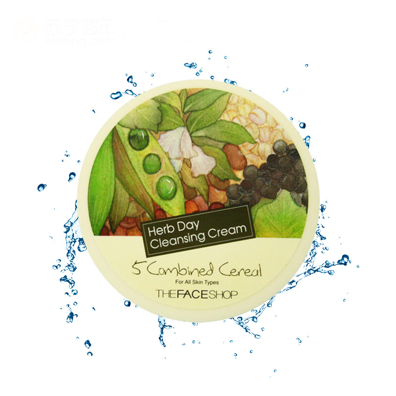 THE FACE SHOP 菲诗小铺草本丰润五谷卸妆霜 135g