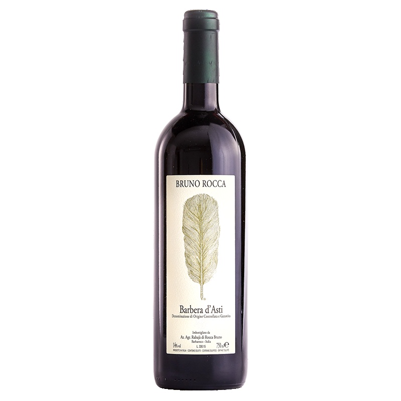 意大利原瓶进口 布鲁诺罗卡 Bruno Rocca阿斯蒂巴贝拉 干红葡萄酒 葡萄酒 红酒 750ml 单瓶装(其他品种)