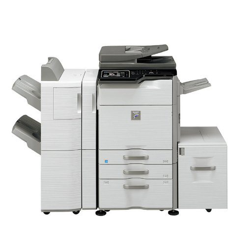 夏普黑白复合机MX-M5608N A3 56张/分 节能 打印/复印/扫描 主机+双纸盒+双面送稿器+夏普desk管理器