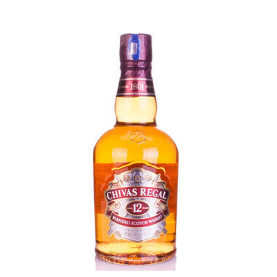 芝华士(Chivas)洋酒 12年苏格兰威士忌 500ml
