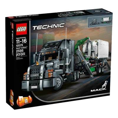 乐高(LEGO)科技系列 机械组(马克卡车 MACK Anthem 42078)2595颗儿童积木塑料玩具 11-16岁