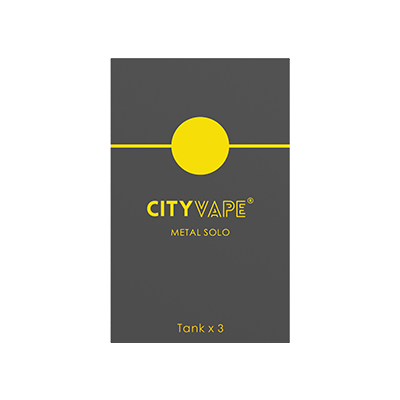 CITY VAPE Metal Solo 雾化弹 3支装 薄荷味