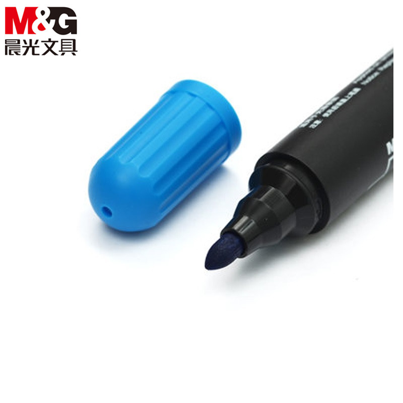 晨光 MG2160A 白板笔笔尖书写顺滑，不伤纸，不易变形