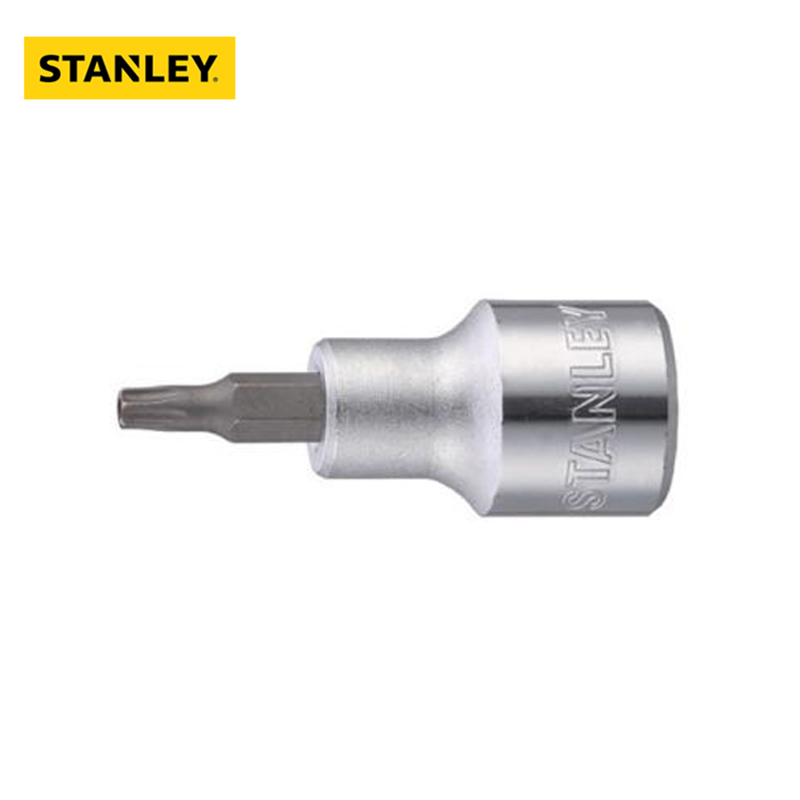 史丹利（Stanley）12.5MM系列中孔花形旋具套筒TT27 93-364-1-22