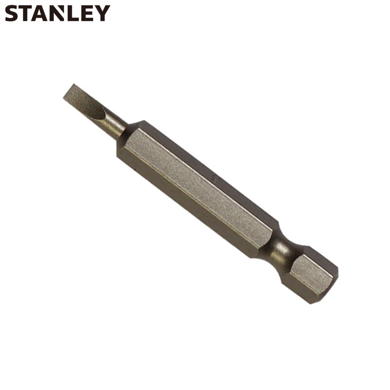 史丹利(Stanley)6.3MM系列50mm一字旋具头SL5.5x50mm x10 63-014T-23