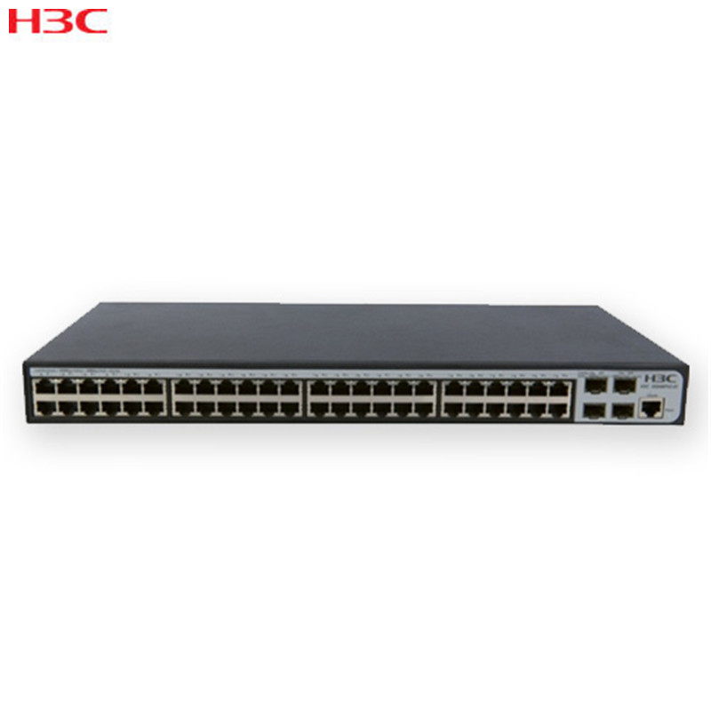 华三(H3C) SMB-S5048PV2-EI交换机(52端口 48GE+4SFP 支持VLAN划分 支持静态路由)SC