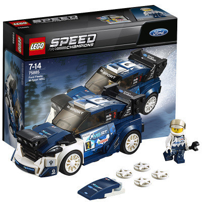 LEGO 乐高Speed福特嘉年华M-Sport车队世界拉力锦标赛赛车75885 塑料玩具 7-12岁 100-200块