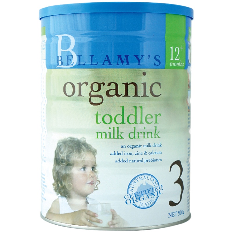 Bellamy's 贝拉米 有机婴幼儿奶粉 3段 (1-3岁) 900g/罐