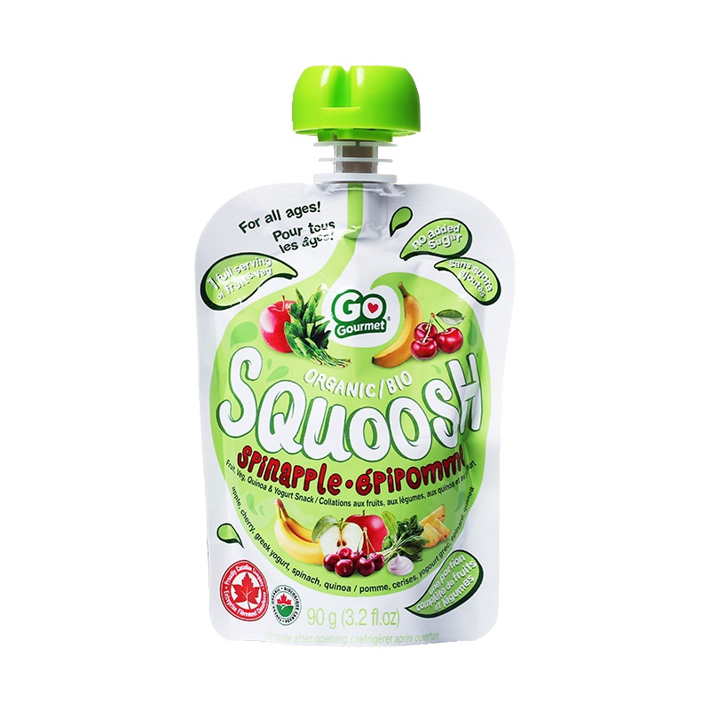 贝贝美食家菠菜苹果混合泥 规格90g 单袋装 果蔬泥 建议适用6-9个月 婴童果汁
