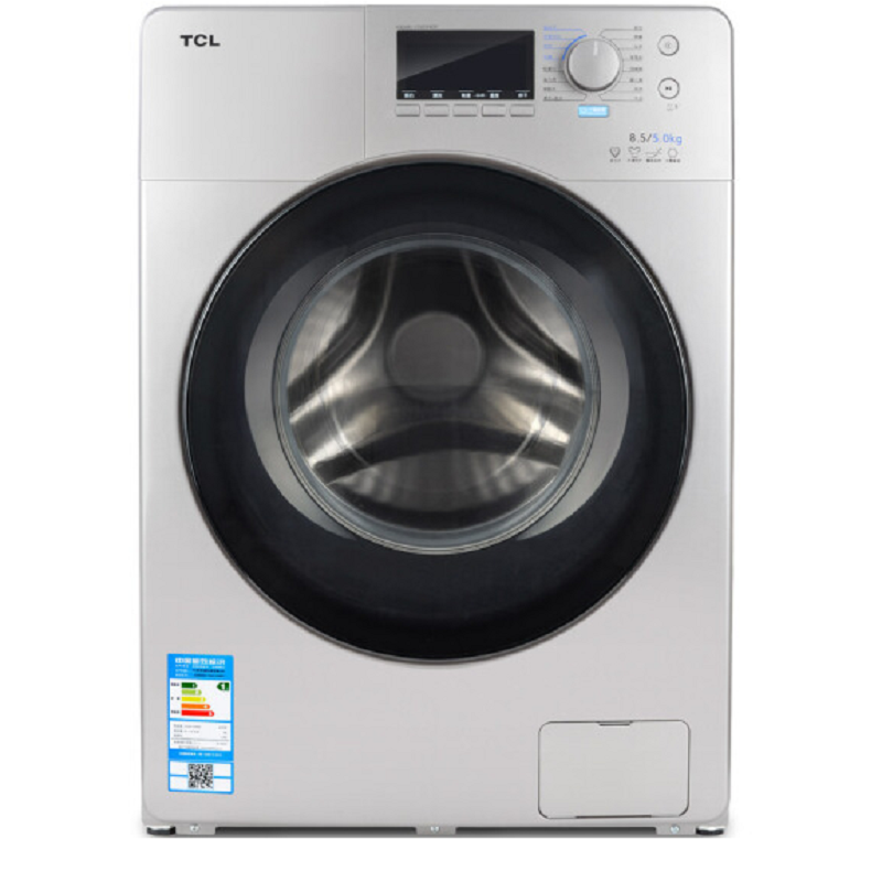 TCL 8.5公斤 变频滚筒洗衣机 皓月银 XQGM85-FD3011HBDP(单位:台)