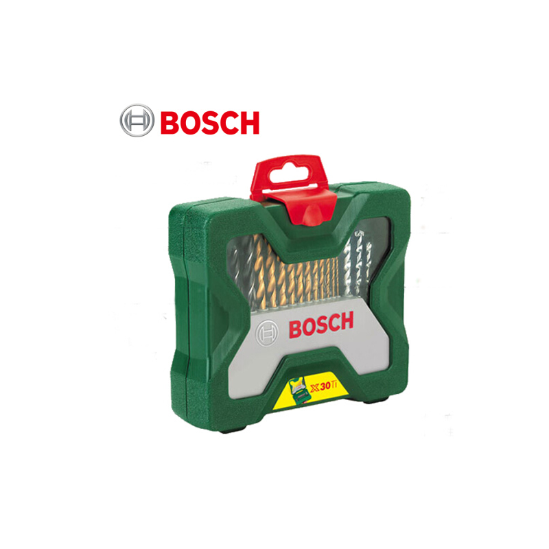 博世(Bosch) 绿色钻头套装 30支 钻头套装(含镀钛麻花钻)