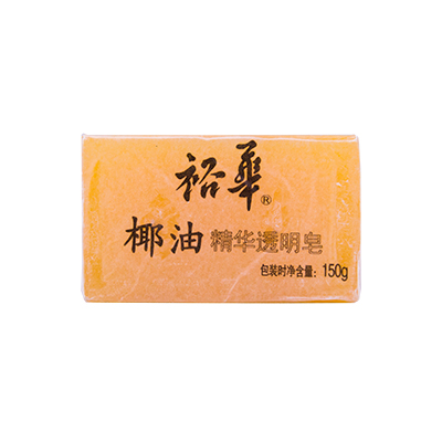 上海老品牌 裕华椰油精华透明皂 150克×5块装