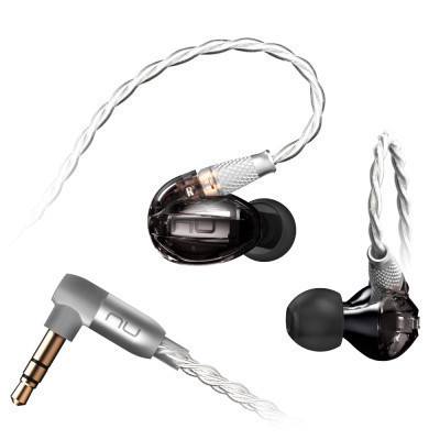 Nuforce HEM1动铁单元监听挂耳入耳式音乐防噪专用编织线耳机 黑色