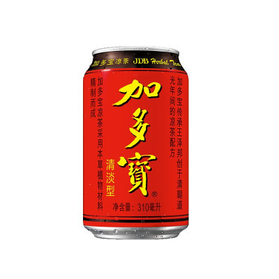 加多宝凉茶凉茶310ml*15罐 箱装 茶饮料（新老包装交替发货）