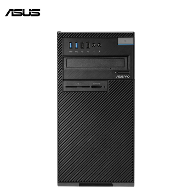 华硕(ASUS) D630MT 商用台式电脑主机(i5-6500 8G 1TB+128G 集显 无光驱 W7 黑)