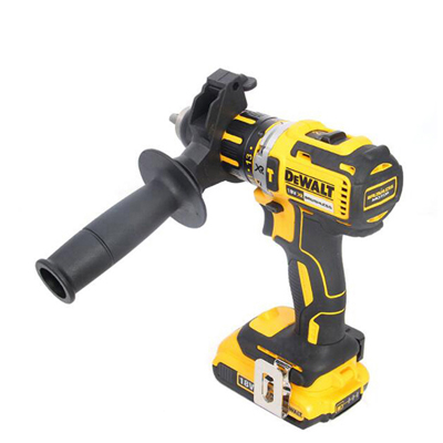 得伟DeWALT 20V锂电充电式无刷磁浮高负载冲击钻 2x4.0Ah电池套装DCD996