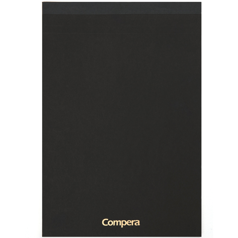 齐心 C8205 Compera 商务拍纸本(方格)B5 80张 黑