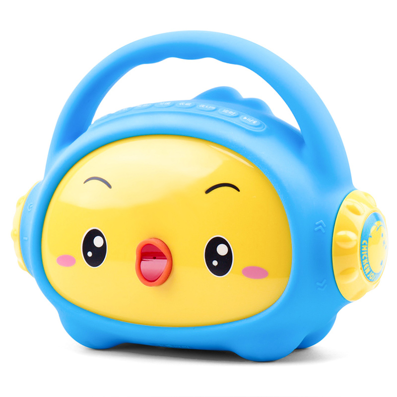 优学派（youxuepai）小鸡叫叫儿童早教机婴儿玩具 8GB 蓝牙故事机-蓝色